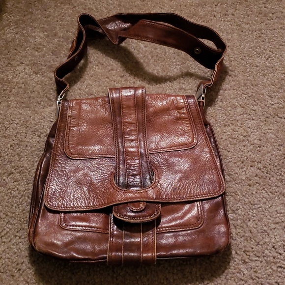 Brown shoulder bag - Picture 1 of 6